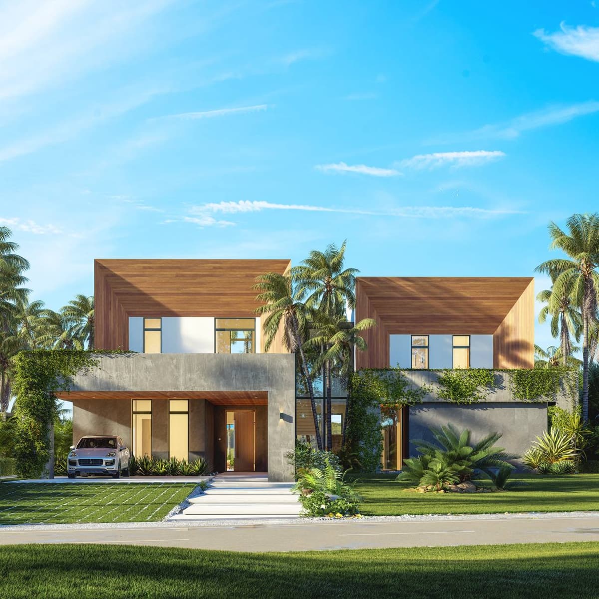 Luxury villa development