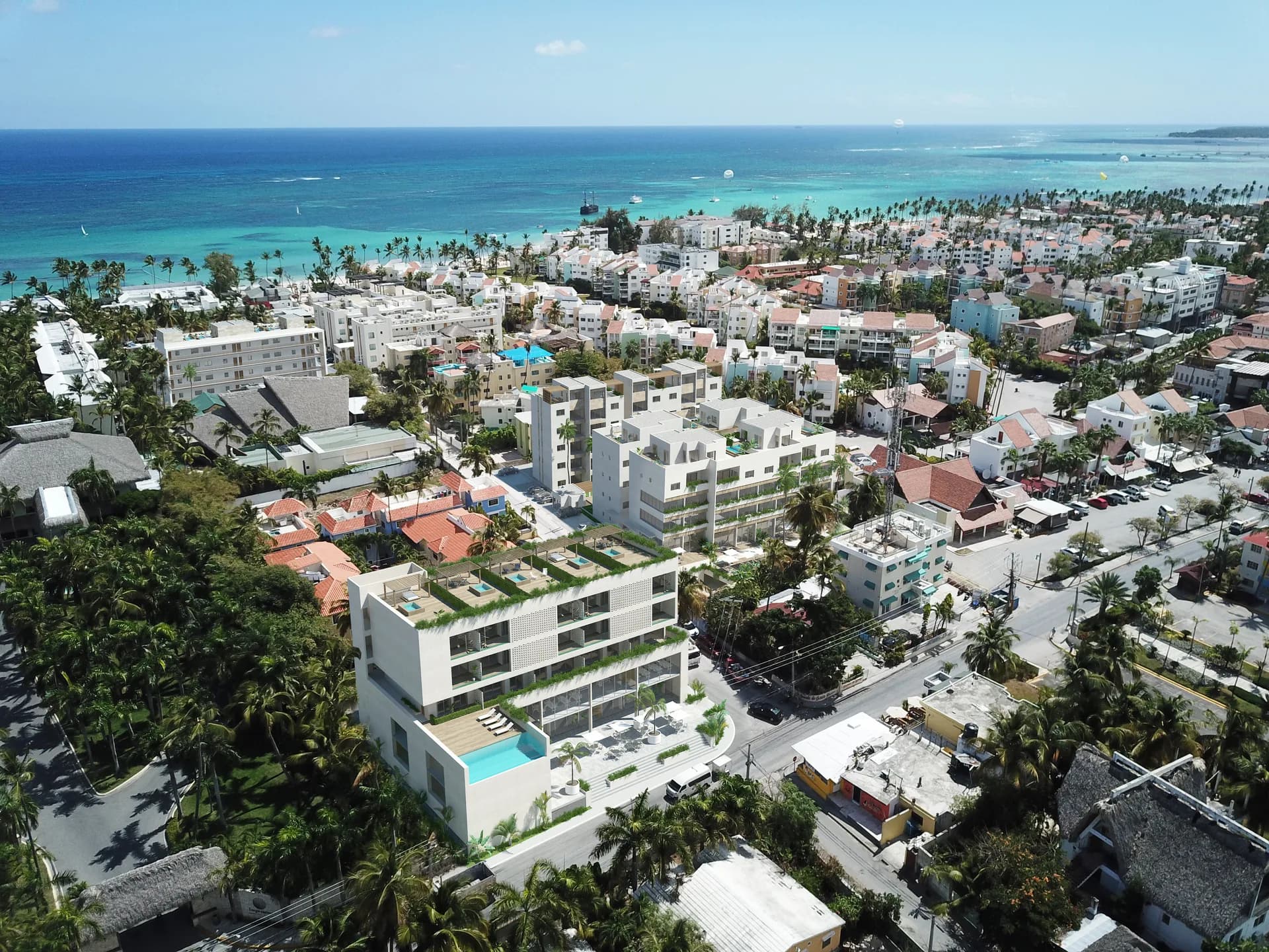 Apartamento 3 hab. amueblado | The Flats - Punta Cana Village
